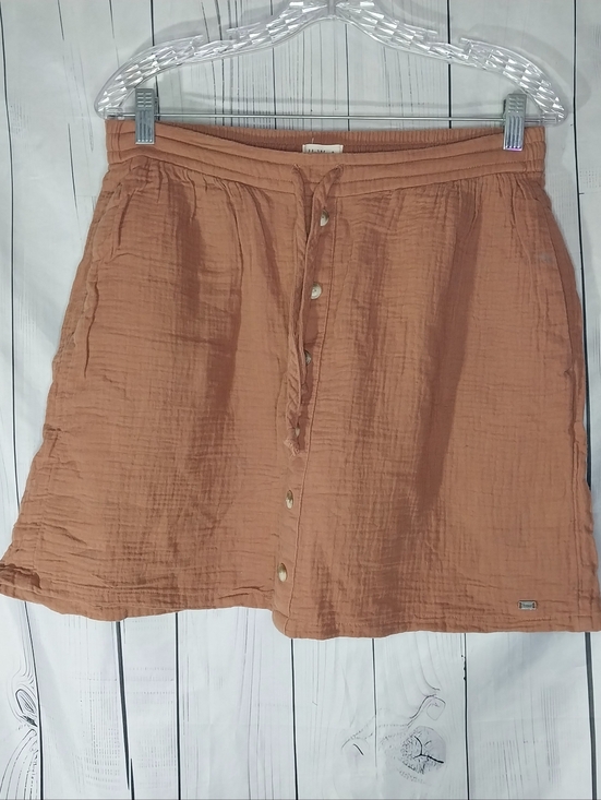 UpWest Dresses & Skirts - UpWest Coastal 100% Organic Cotton Gauze High-Waisted Mini Skirt